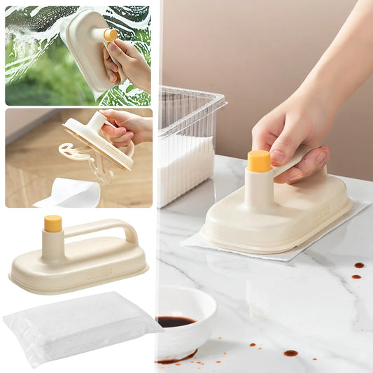 Disposable Kitchen Oil Removal Special Cleaning Cloth Bathroom Lazy Cleaning Tool Replaceable Cleaning Cloth (magic Brush)(without Box)