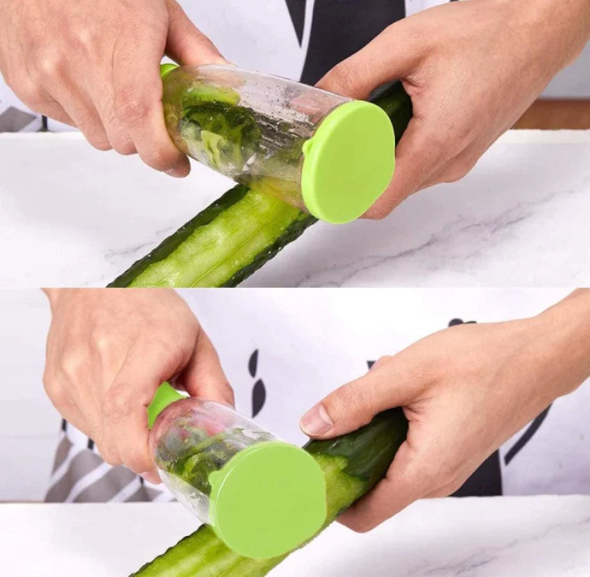 Multifunctional Storage Peeler With Trash Can Fruit Vegetable